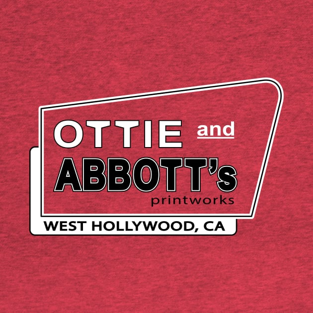 Ottie and Abbott's printworks logo by Ottie and Abbotts